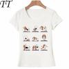Hipster Cool Basset Hound Dog Print TShirt Summer Street Fashion Women Tshirt Casual Ladies Tops Funny Dog Design Maiden Tees