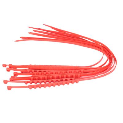 10Pcs Set Anti Slip Snow Tire Chains Super Grip ABS+TPU 20x910mm Universal for Offroad Car SUV