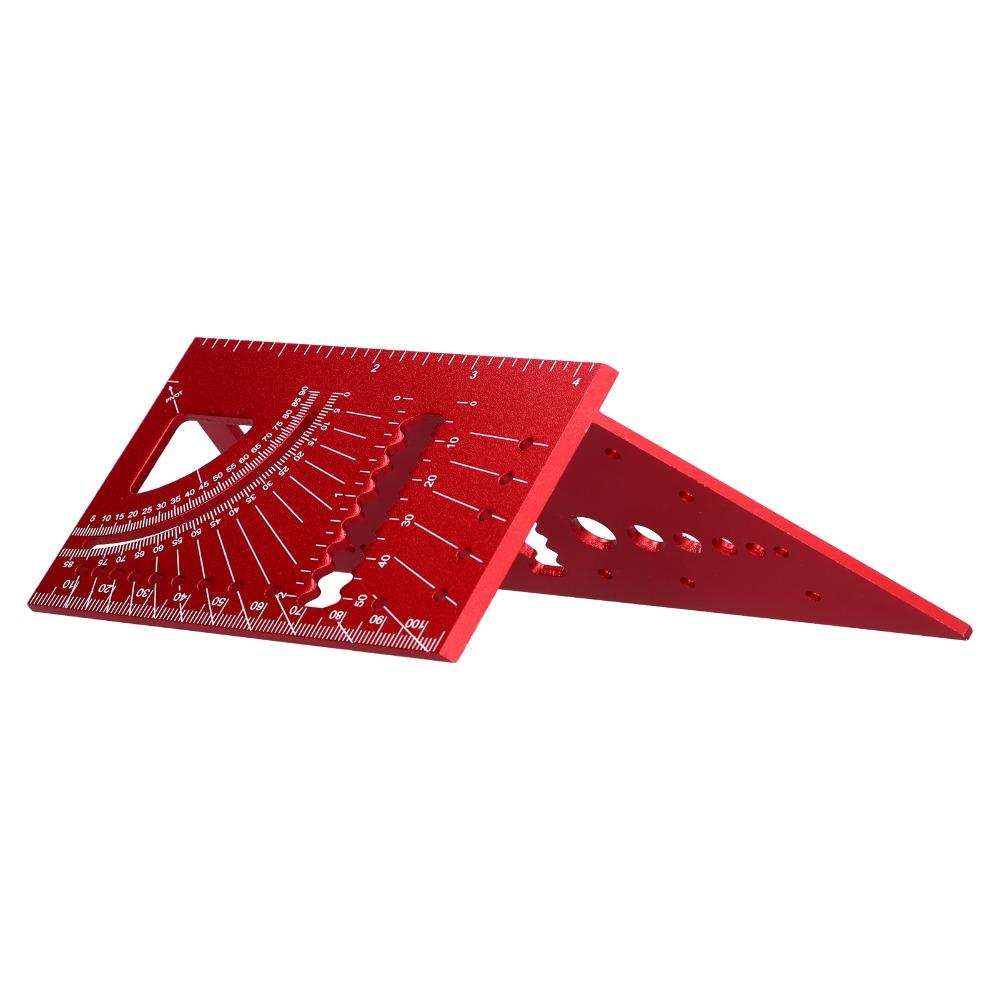 6.6 Inch Size 3D Multi-Angle Measuring Ruler T-Type Carpenter Square  Woodworking and Engineering