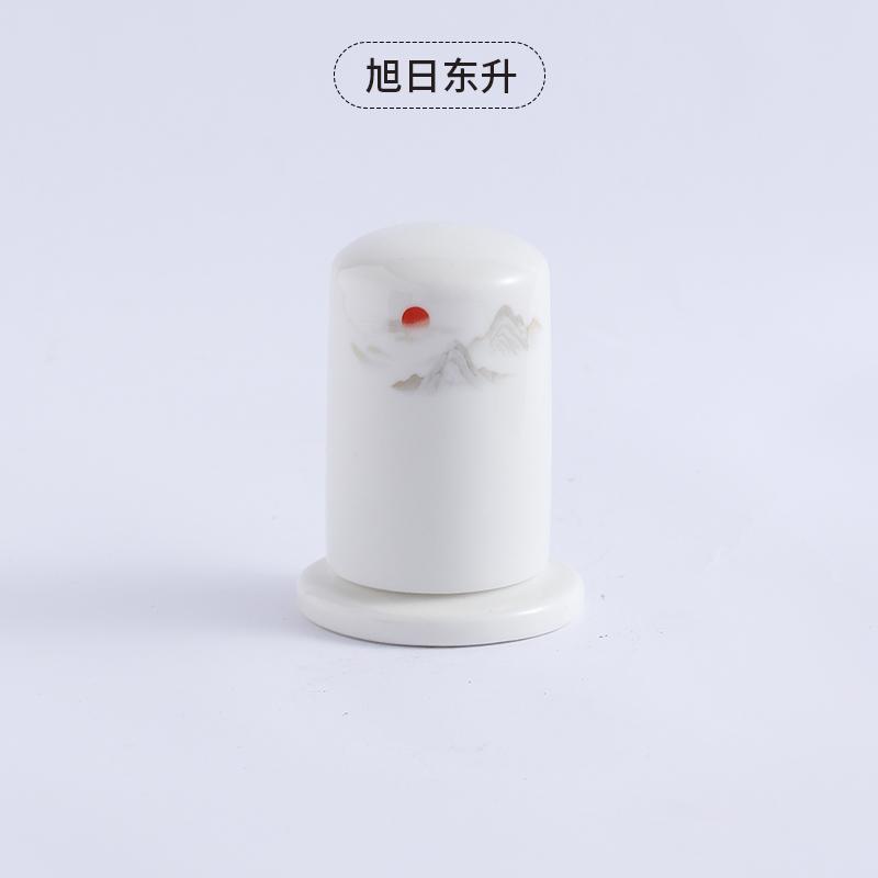 Bone China Toothpick Box Phnom Penh Toothpick Jar Toothpick Holder Chinese Toothpick Dispenser Secret Stash Tooth Pick Holder