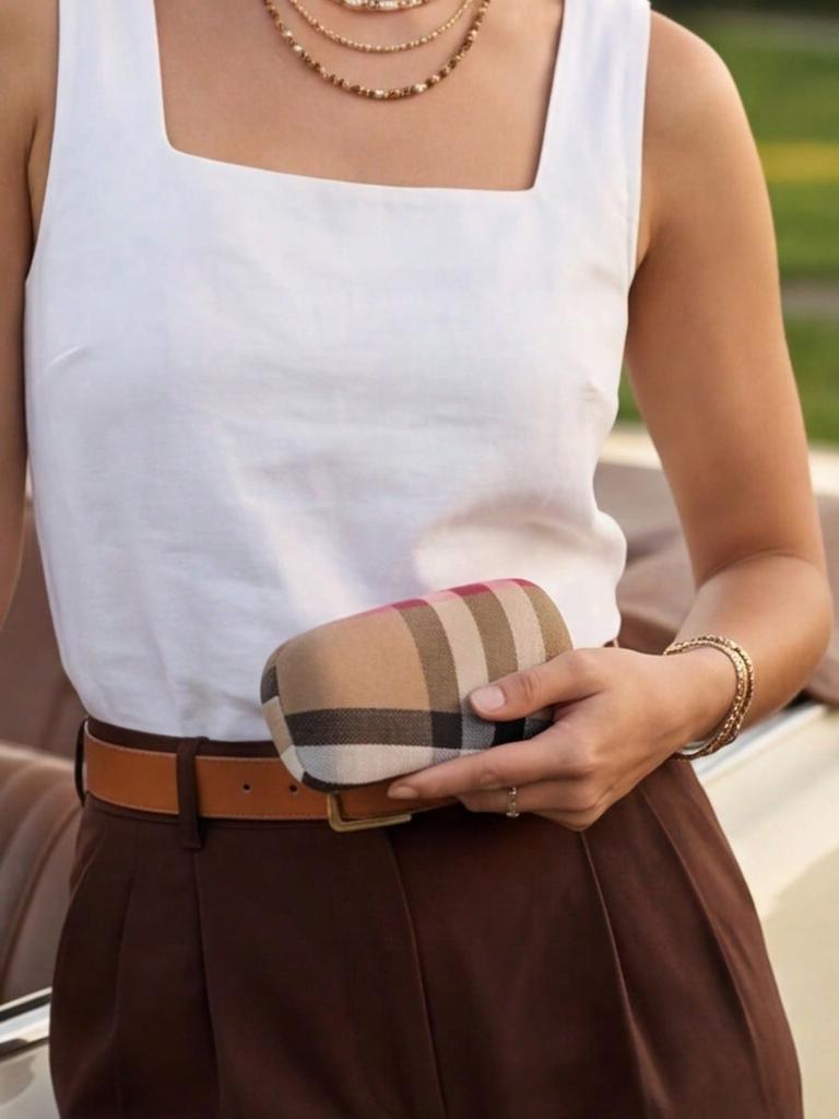 Burberry Pouzdro na brýle s kostkovaným vzorem