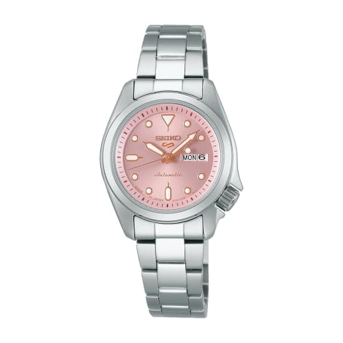 Seiko Five Sports SKX (28 mm) Dámské automatické hodinky, Stříbrné, SRRA003