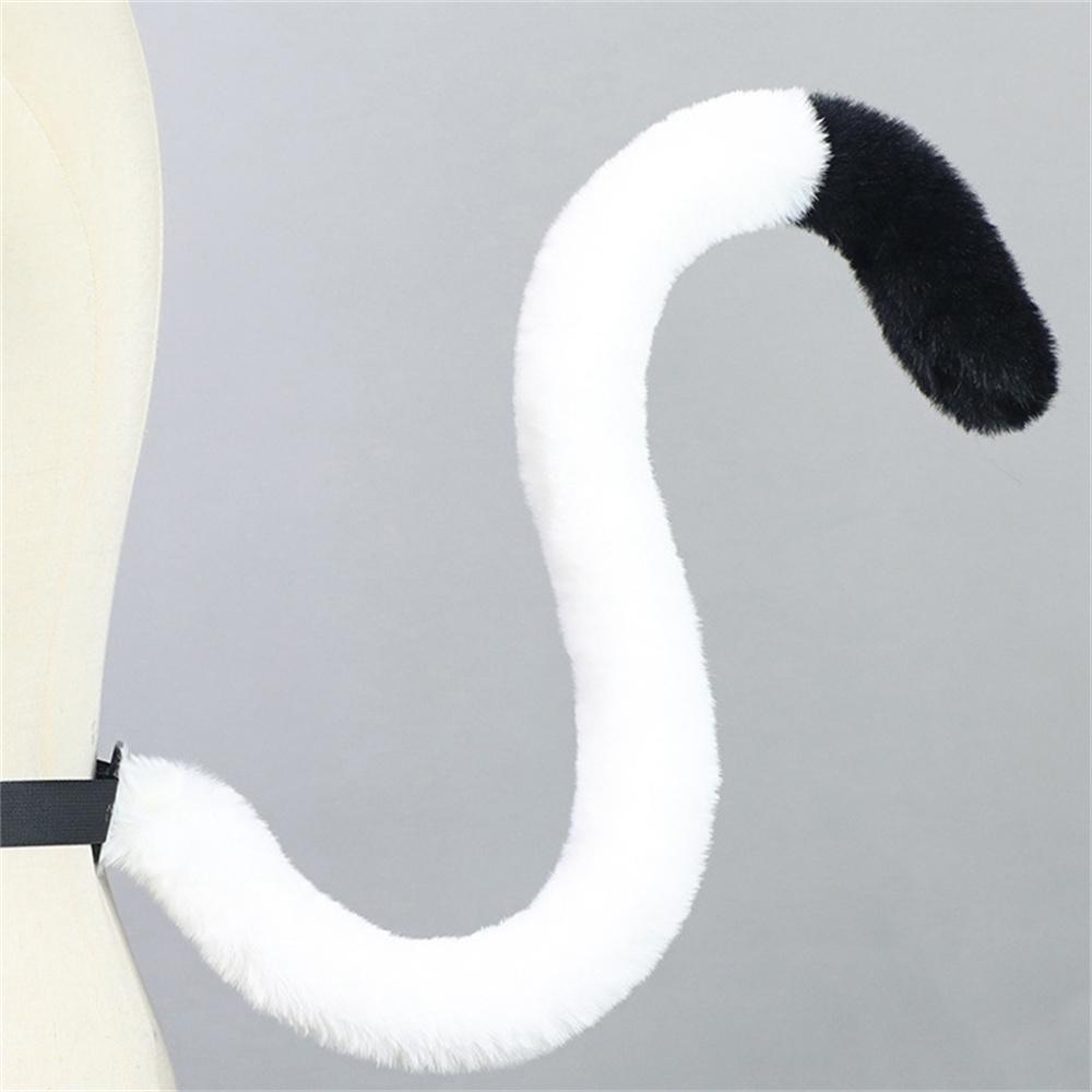 Flauschiges Schwanz Cos Katze Fuchs Schwänze Plüsch Lange Schwänze Pelziges Schwanz Anime Rollenspiel Party Auftritt Requisiten Cosplay Kostüm Zubehör about 80cm