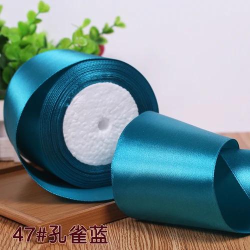25Yards/roll 75mm Single Face Satin Ribbon Webbing Decoration Gift Christmas Ribbons Table and Chair Backrest DIY Decoration Bow