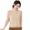 Young fashion mother clothing spring autumn and winter new crew neck sweater middle-aged women age-reducing knitted clothes