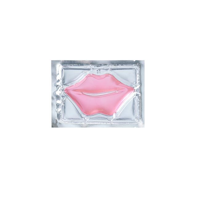 20 Stück Kollagen Lippenmaske Feuchtigkeitsspendend Anti-Falten Nährende Schönheitslippenpflege Labialer Feuchtigkeitsspender Lippenpflaster Gelpads Hautpflege pink 50pcs rosa