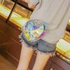 A4 Multicolor Iridescent Holographic Clear Transparent PVC Fabric Leatherette Laser Rainbow Film Vinyl Craft Bag Earring DIY Bow