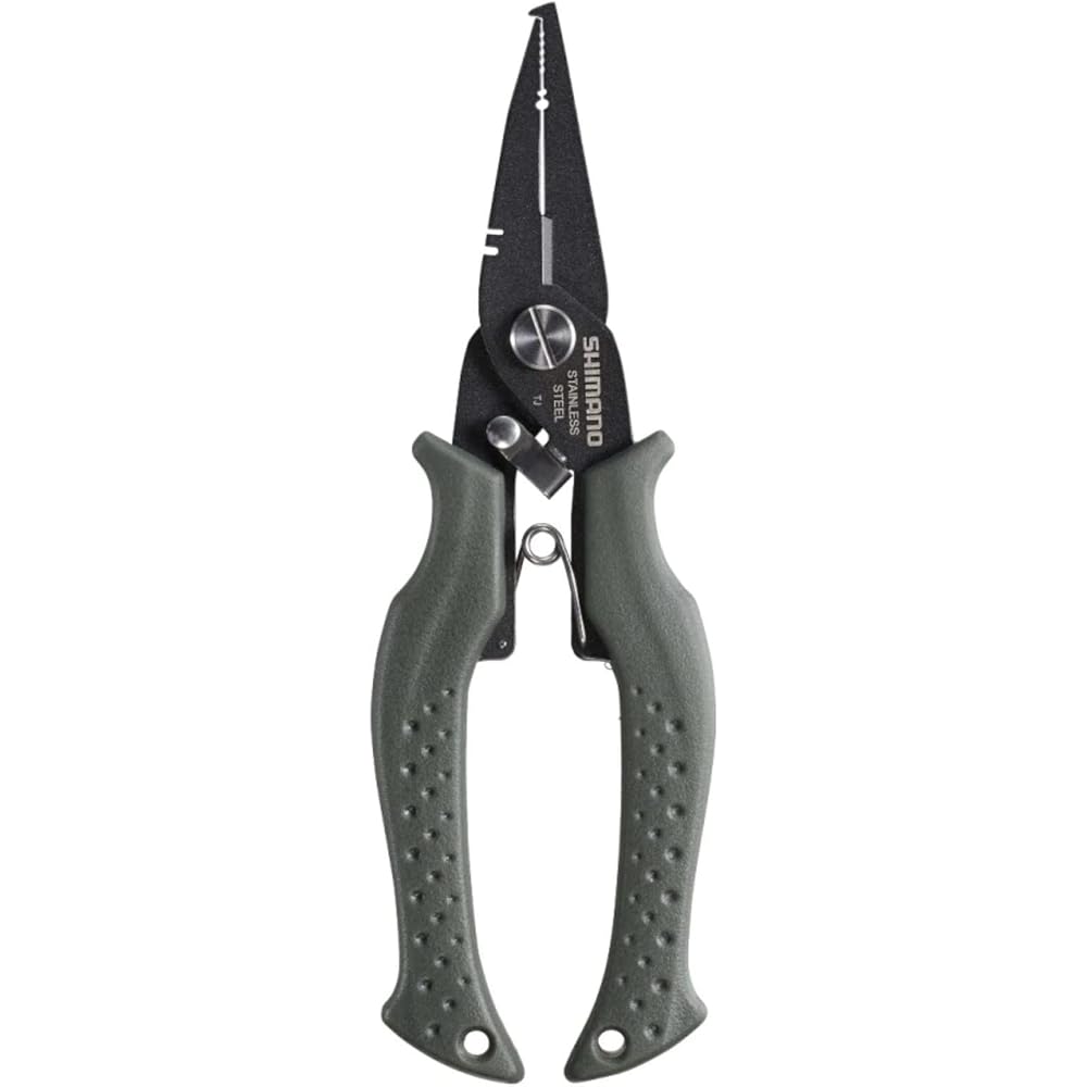 Shimano AD Plier RH Type F Fishing Scissors Knife Khaki CT-541P