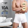 Men's Disposable Sterilized Cotton Boxer Briefs (3-Pack)