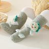 Baby Cartoon Animal Floor Sock Newborn Socks Non-slip Leg Warmers Coral Fleece