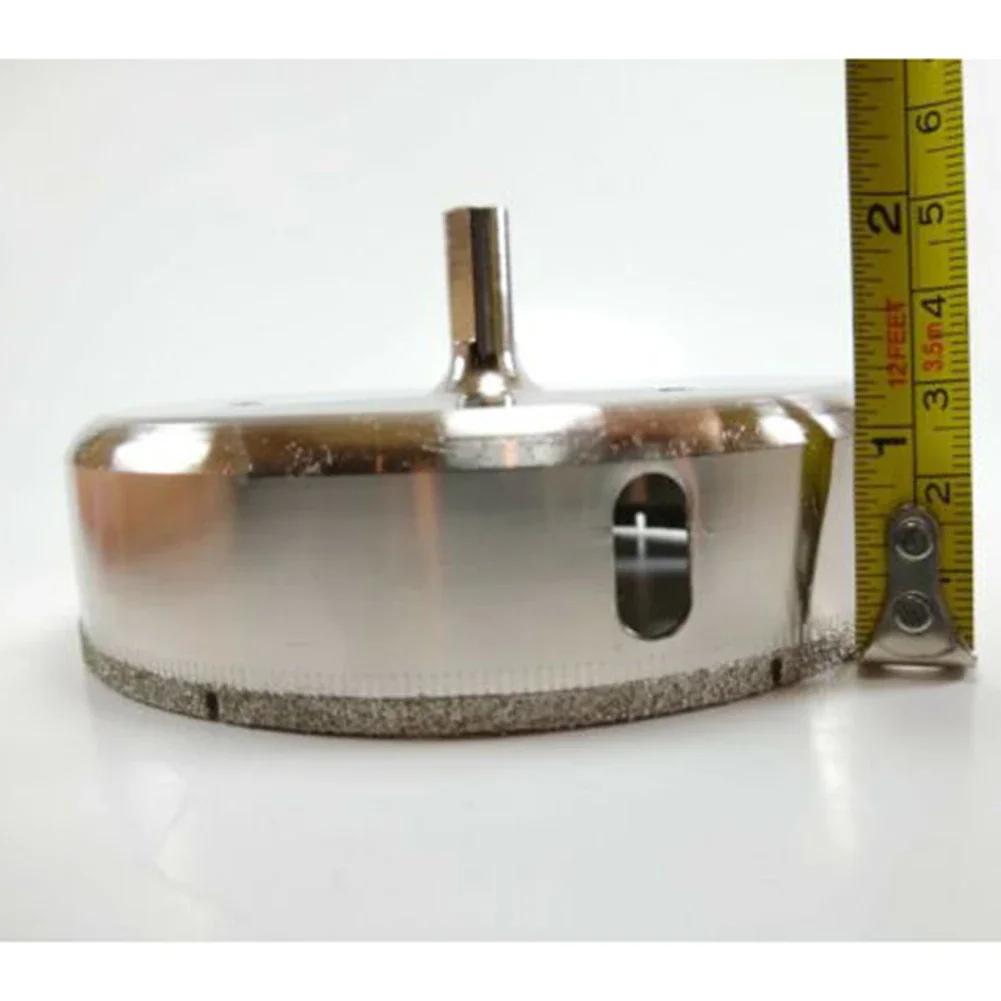 

4-1/2 Inch Diamond Tippedile Drill Bit for Ceramic Glass with Coolant Guide - Compatible with Handheld & Vertical Drilling Rigs China Mainland