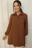Front Ruffle Shirt