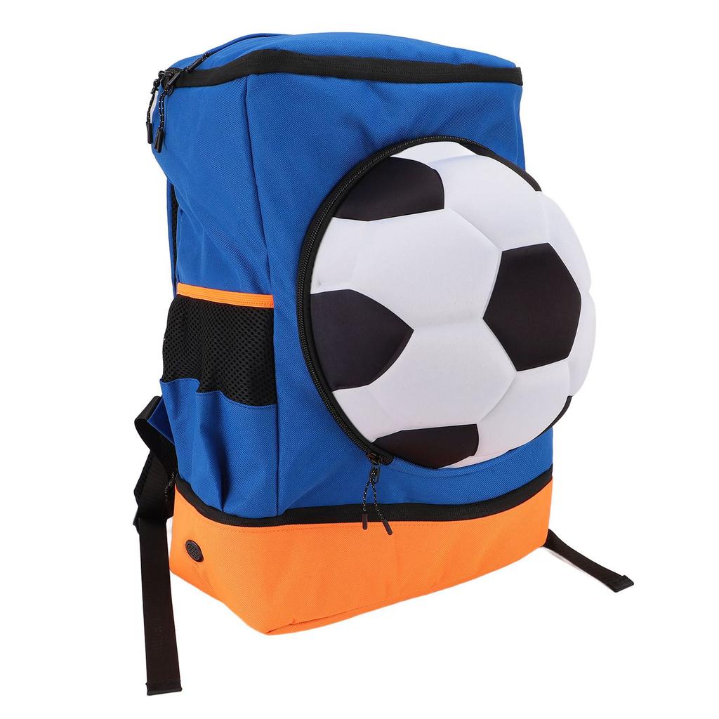 Football Backpack Training Equipment Bag Soccer Bag with Ball Compartment Shoe Compartment for