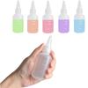 DIY Squeezable Liquid Dispenser with Screw-On Lids Glue Bottles Pigment Container Oil Dropper Bottles Refillable Bottles