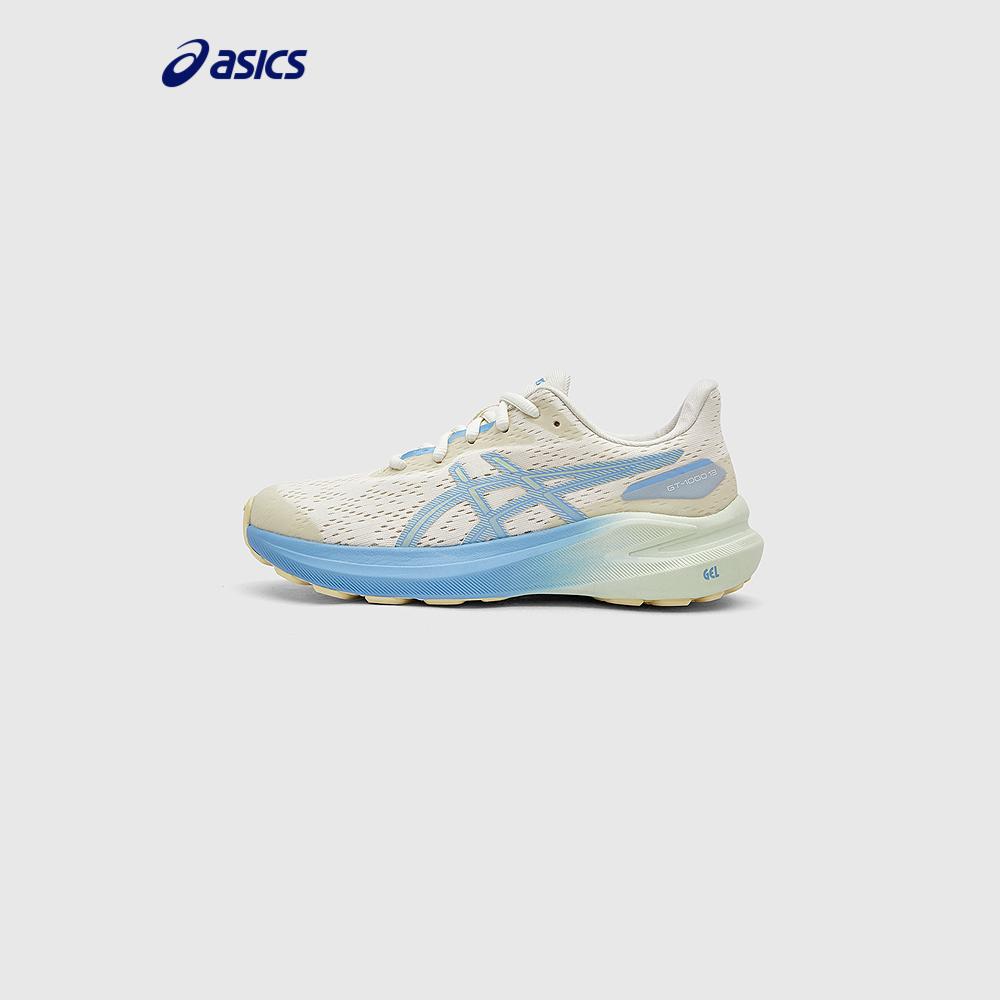ASICS Synthetic Leather, Textile Breathable Low top Kids' Running Shoes Teenagers 1014A404-101