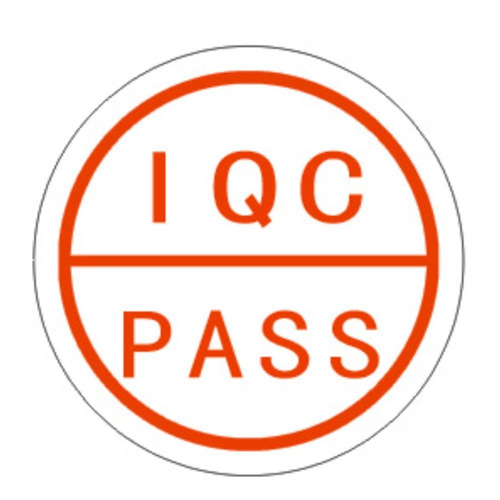 Engraved QA QC Inspect Stamp Self-Inking Quality Inspection Stamp Quality PASS Stamp  Office Supply