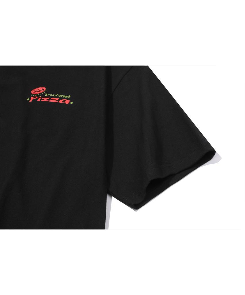 CPGN STUDIO Tomato Pizza Short Sleeve T-Shirt Black