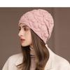 Autumn Winter Outdoor Windproof Cap Women's Big Head Circumference Ear Protection Warm Cap