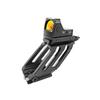 APLUSGEAR Universal Handgun Combination Set, RMR-Type Replica Side-Operated Reflex Red Dot Sight and Mounting Base [Parallel Import]