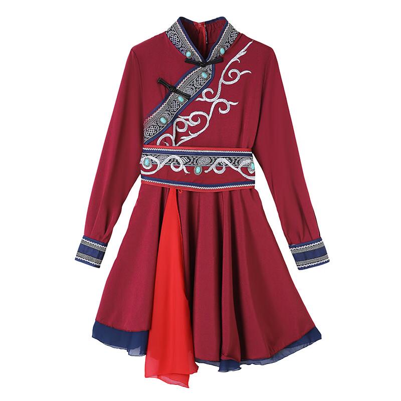 Ensemble de Performance et de Pratique de Danse Ethnique Mongole pour Femmes