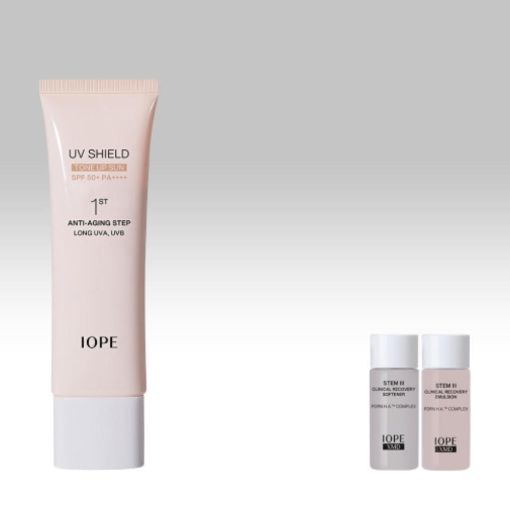 

IOPE UV Shield Tone-Up Sun 50ml SPF50+/PA++++ Brightening & High-Protection Sunscreen