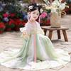 2026 New Hanfu Style Princess Dress: Ancient Chinese Fairy-Inspired Birthday Outfit for Girls