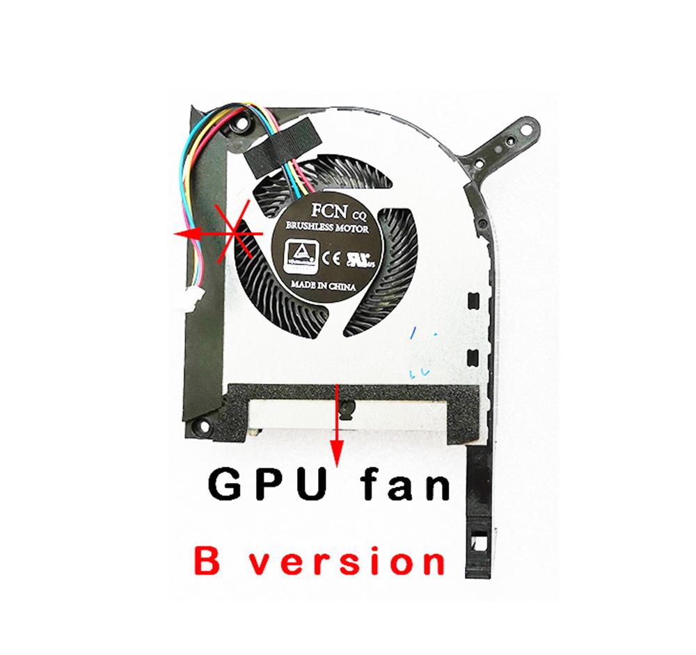 Laptops GPU Cooling Fan Replace For TUF TUF506II TUF506IU TUF506I TUF506IV