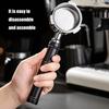 Heat Resistant Ergonomic Coffee Machine Portafilter 58mm Replacement Handle Metal Texture for E61 Series Models