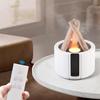 Bonfire Aromatherapy Esenciální olejový difuzér Dálkové ovládání USB ultrazvukový zvlhčovač vzduchu s plamennou lampou Domácí aroma difuzor