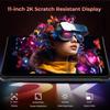 HOTWAV R9 Plus Robustes Tablet, 11 Zoll 2K, Android 14 Tablet, 24 GB (8+16)+512GB,20080mAh,64MP+16MP, Octa-Core/4G Dual-SIM/Face ID/OTG