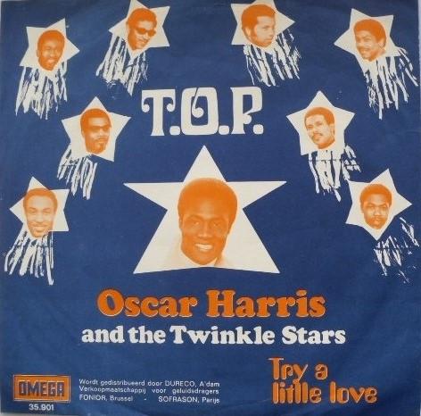 

7inch Record OSCAR HARRIS THE TWINKLE STARS T.O.P 35901 Omega 1969 Belgium SoulFunk Used