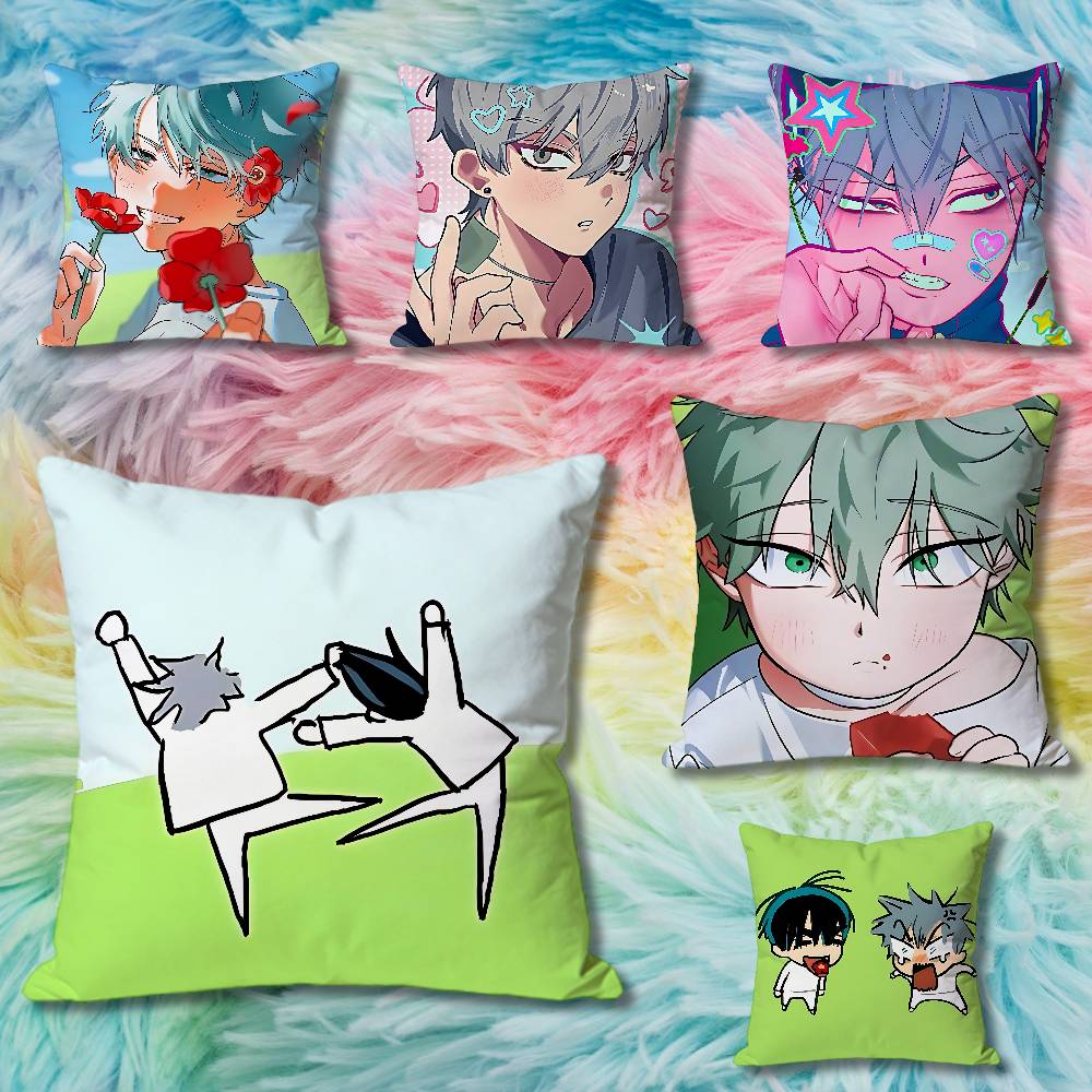 TTill AAlien SStage Anime Celebrity Merchandise AllMatch Printed Pillow Case Sofa Car Office Room Decoration Protector