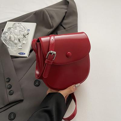 Kadınlar için Retro Kahve Mini Askılı Çanta Trend Kapak Tasarımı Zarif Ruj Bozuk Para Cüzdanı Bayan Günlük Omuz Çantaları