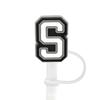 1Pcs Letter Silicone Straw Covers Cap Compatible With Stanley 30&40Oz Cup10Mm Straw Toppers Reusable Dust-Proof Straw Caps