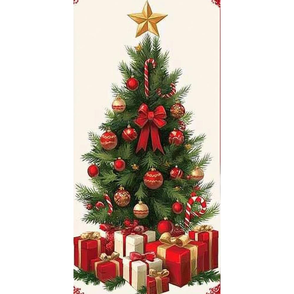 Christmas Decoration Arch Christmas Trees Gift Box Background Merry Christmas Banner Party Photo Backdrop Photography Background
