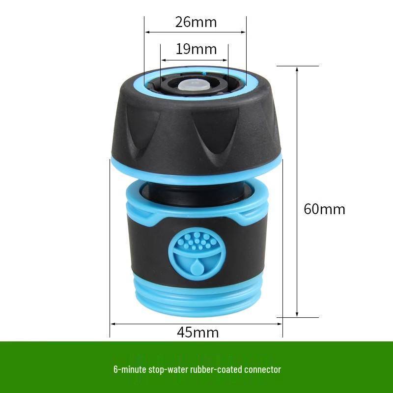 4-Punkt Schnellkupplungs-Gartenschlauch-Wasserverbinder und Düsenset