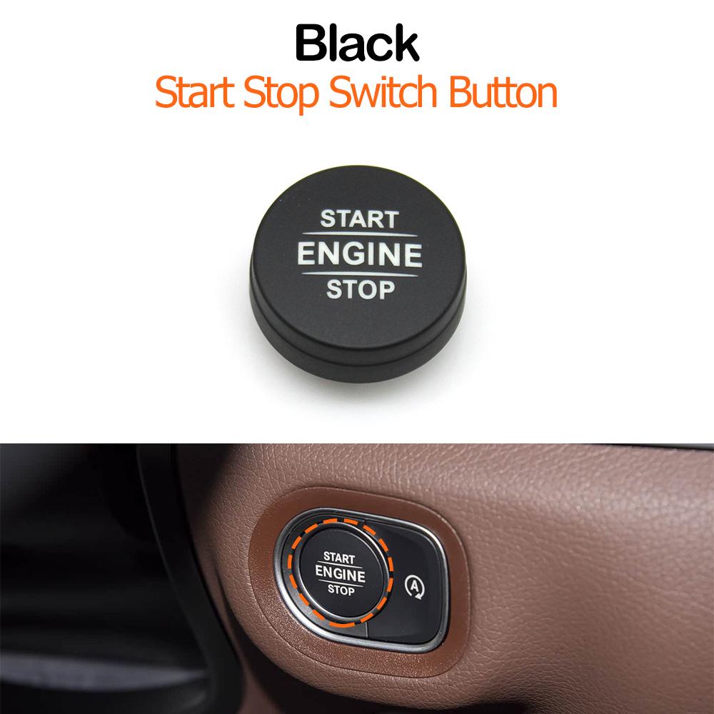 Car Interior Engine Start Stop Button Replace Cover OFF Switch Key Decor For Mercedes Benz GLE G Class W167 W463 W465 G55
