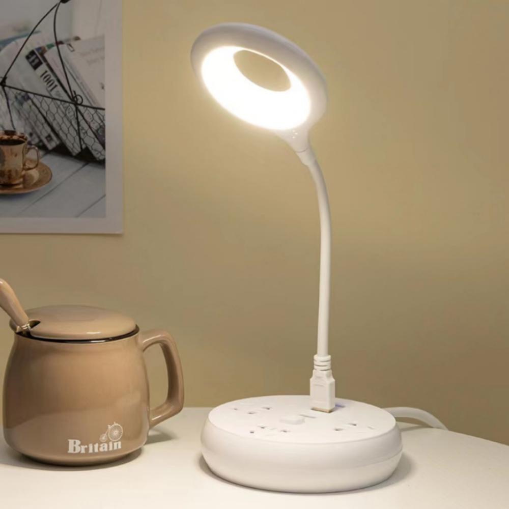 Portable Laptops USB LED Light Eye Care Table Desk Lamp for Power Bank Camping PC Laptops Book Night Lighting Furniture Supplies