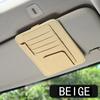 1PC Car Sun Visor Storage Multi-functional Card Clip Car Eyeglass Frame Inside the Supplies of the Good Must-have Artifact