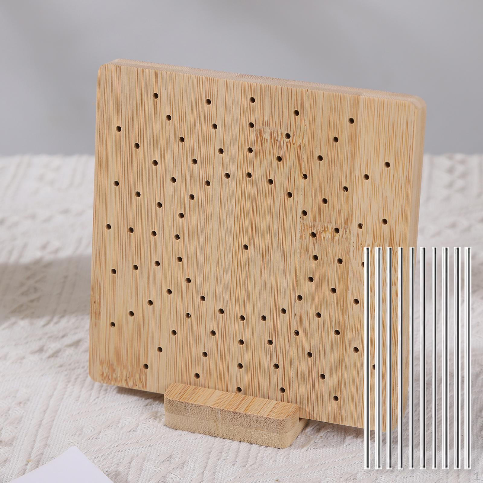 

Доска для блокирования вязания крючком и 10 шт булавок 15cmx15cm