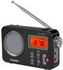 ZHIWHIS Portable High-Sensitivity Radio (FM/AM/Shortwave/Wide FM Compatible), Battery-Powered/USB Powered, Timer/Digital Clock/Alarm Clock/Automatic P