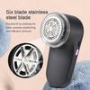 Easy to Use Fabric Shaver Rechargeable Lint Remover with Digital Display Gray