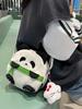 Panda Cartoon Small Shoulder Bag With Nylon Material For Daily Casual Use