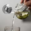150/250ml Mini Klare Glas Teekanne Hohes Borosilikatglas Für Heiße Getränke Teekanne Für Einzelpersonengebrauch Kung Fu Tee Für Zuhause Büro Café
