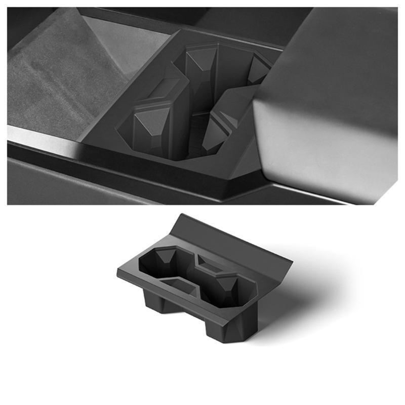 Center Console Drink Holder For Vehicle Interior Custom Design Prevents Cup Tipping And Spillage In Various Condition