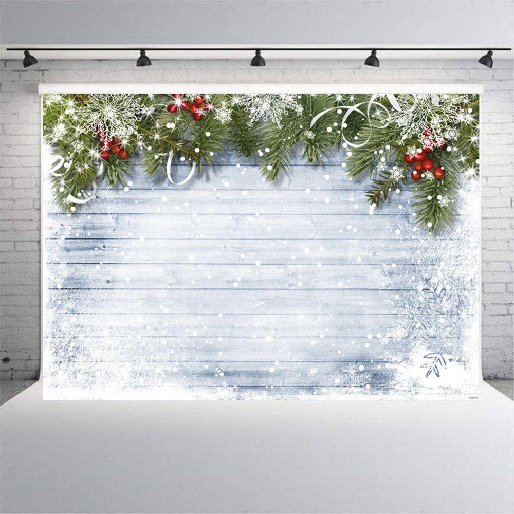 Photo Studio Winter Vinyl Photography Background Board Backdrops Christmas Decor Photo Props Cloth