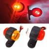 1Pcs Dual Color 12-24V Universal Truck Side Light Width Light For Truck Warning Light Safety Light Indicator Lamp Car Signal Led