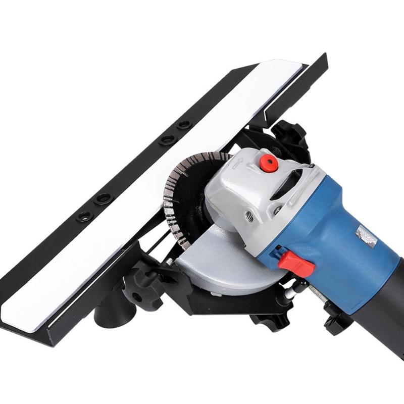 Angle Grinder Tile Chamfering Tool Aluminum Alloy Frame 45° Chamfer Efficient and Durable for Stone Glass Glazed Tiles