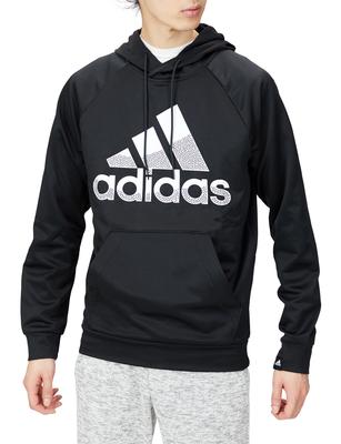 Adidas Aero Lady Game Go Big Logo Hoodie TO644 & Herren Schwarz/Schwarz (HL2172) J/S