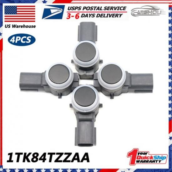 4x 1TK84TZZAA Parking Assist Sensor For Chrysler 200 Dodge Durango Jeep Cherokee